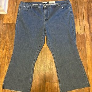 And Now This brand Cropped Flare Jeans Sz. 28w